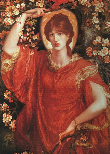 Dante Gabriel Rossetti A Vision of Fiammetta Spain oil painting art